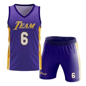 Uniforme de Básquetbol con Diseño Personalizado